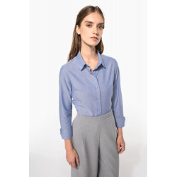Camicia Oxford donna manica lunga K534 Kariban