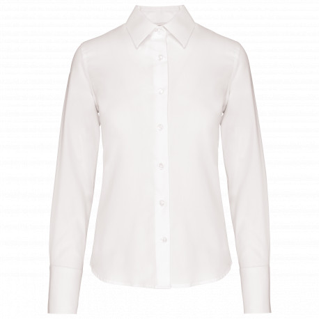 Camicia donna manica lunga no stiro K538 Kariban