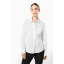 Camicia donna in popeline manica lunga K542 Kariban