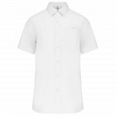 Camicia uomo in popeline manica corta K543 Kariban