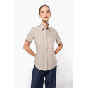 Camicia popeline policotone donna maniche corte facile da lavare K548 Kariban