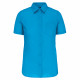 Camicia popeline policotone donna maniche corte facile da lavare K548 Kariban