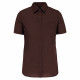 Camicia popeline policotone donna maniche corte facile da lavare K548 Kariban
