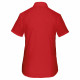 Camicia popeline policotone donna maniche corte facile da lavare K548 Kariban