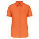 Camicia popeline policotone donna maniche corte facile da lavare K548 Kariban