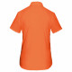 Camicia popeline policotone donna maniche corte facile da lavare K548 Kariban