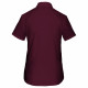Camicia popeline policotone donna maniche corte facile da lavare K548 Kariban