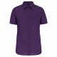 Camicia popeline policotone donna maniche corte facile da lavare K548 Kariban