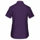 Camicia popeline policotone donna maniche corte facile da lavare K548 Kariban