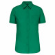 Camicia popeline policotone donna maniche corte facile da lavare K548 Kariban