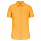 Camicia popeline policotone donna maniche corte facile da lavare K548 Kariban