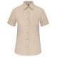Camicia popeline policotone donna maniche corte facile da lavare K548 Kariban