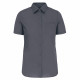 Camicia popeline policotone donna maniche corte facile da lavare K548 Kariban