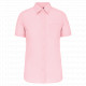 Camicia popeline policotone donna maniche corte facile da lavare K548 Kariban