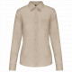 Camicia popeline policotone donna facile da lavare K549 Kariban
