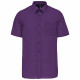 Camicia popeline policotone uomo maniche corte facile da lavare K551 Kariban