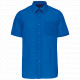 Camicia popeline policotone uomo maniche corte facile da lavare K551 Kariban