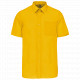 Camicia popeline policotone uomo maniche corte facile da lavare K551 Kariban