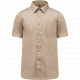 Camicia popeline policotone uomo maniche corte facile da lavare K551 Kariban