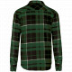 Giacca-camicia a quadri foderata in sherpa K579 Kariban