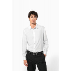 Camicia popeline policotone uomo facile da lavare K583 Kariban
