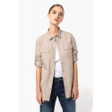 Camicia donna safari maniche lunghe K591 Kariban