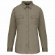 Camicia donna safari maniche lunghe K591 Kariban