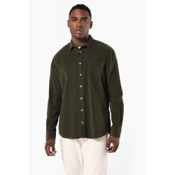 Camicia uomo maniche lunghe in velluto K599 Kariban