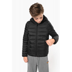 Piumino bambino leggero con cappuccio K6112 Kariban