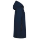 Giacca unisex con cappuccio foderato in micropile K6153 Kariban