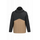 Parka unisex 3 in 1 impermeabile con cappuccio bicolore K6169 Kariban