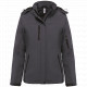 Parka donna softshell imbottito con cappuccio K651 Kariban