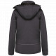 Parka donna softshell imbottito con cappuccio K651 Kariban