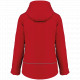 Parka donna softshell imbottito con cappuccio K651 Kariban