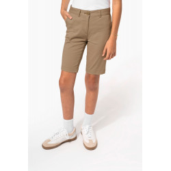 Bermuda chino bambina K7008 Kariban