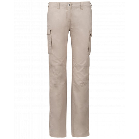 Pantaloni donna leggeri multitasche K746 Kariban