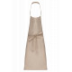 Grembiule in cotone senza tasche K895 Kariban