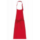 Grembiule in cotone senza tasche K895 Kariban