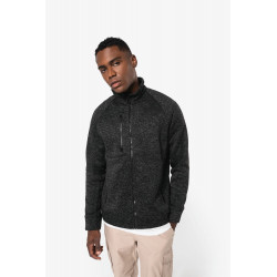 Giacca screziata uomo full zip K9106 Kariban