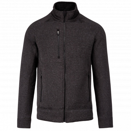 Giacca screziata uomo full zip K9106 Kariban