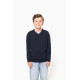 Pullover bambino con collo a V K9109 Kariban