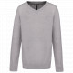 Pullover bambino con collo a V K9109 Kariban