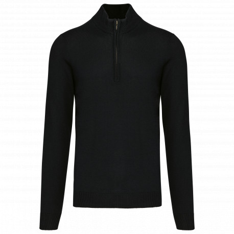 Maglione uomo mezza zip K970 Kariban