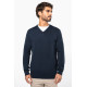 Pullover uomo con collo a V ecosostenibile K980 Kariban