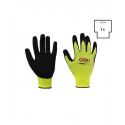 Guanto poliestere/lattice naturale sabbiato X-Glove X-Dry