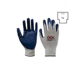 Guanto poliestere/nitrile liscio X-Glove X-Oil