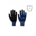 Guanto nylon/nitrile micro schiuma traspirante puntinato X-Glove X-Dry