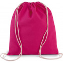 Sacca zaino in cotone BIO con coulisse KI0147 Kimood