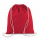 Sacca zaino in cotone BIO con coulisse KI0147 Kimood