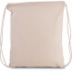 Sacca zaino in cotone BIO con coulisse KI0147 Kimood